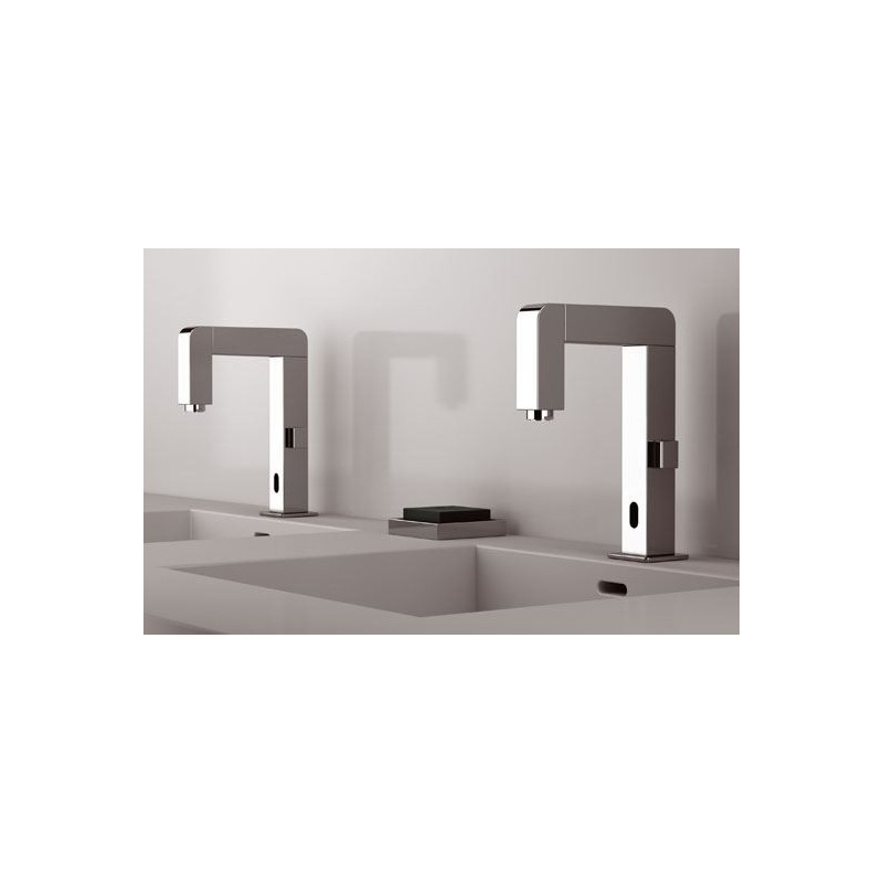SENSOR miscelatore lavabo elettronico a sensore con led finitura cromo