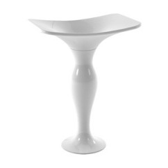 FORMOSA Lavabo freestanding rettangolare su colonna