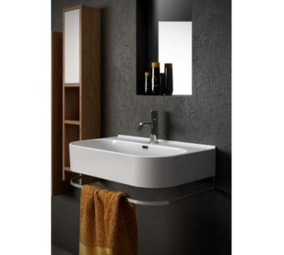 SYNTHESIS Lavabo 70 monoforo sospeso/appoggio/su colonna