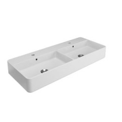 TRATTO Lavabo da appoggio monoforo Rettangolare 100