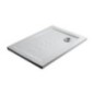 IBIS RECTANGULAR piatto doccia 80X100 extra piatto in ceramica con antiscivolo altezza 5,5cm
