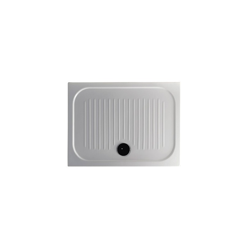 H6-FLAT piatto doccia ceramica cm 75x100 altezza 6cm