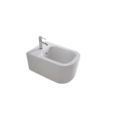 MEG11 bidet sospeso monoforo finitura bianco mat