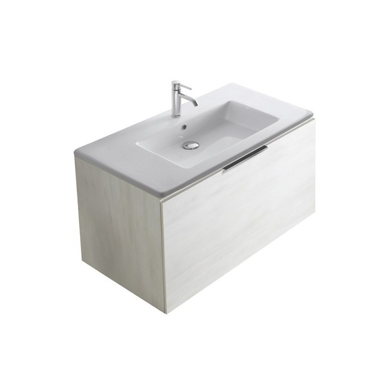 MEG11 mobile bagno sospeso 5473 finitura olmo roccia