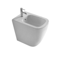 MEG11 bidet a terra monoforo finitura bianco mat