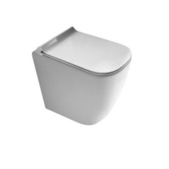 MEG11 vaso a terra finitura bianco mat