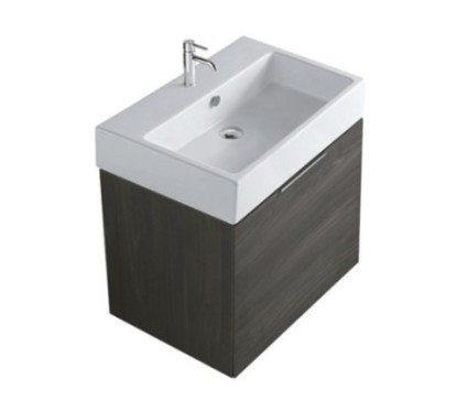 PLUS DESIGN mobile bagno sospeso 6132 finitura olmo roccia
