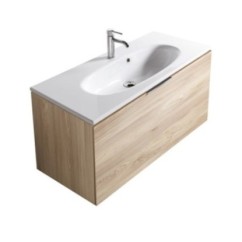 ERGO mobile bagno sospeso 7160 finitura larice siberiano