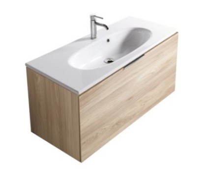 ERGO mobile bagno sospeso 7160 finitura larice siberiano