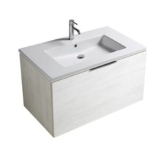 EDEN mobile bagno sospeso 7243 finitura rovere rustico