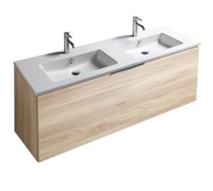 EDEN mobile bagno sospeso 7246 finitura rovere rustico