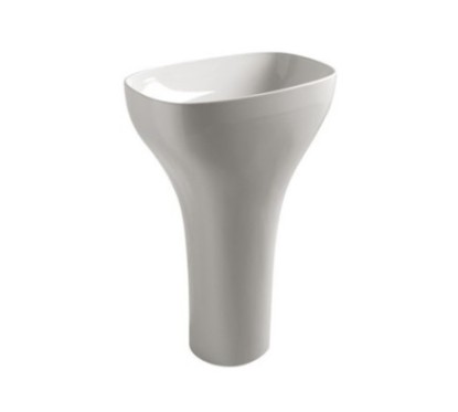DREAM Lavabo monolite cm 60 finitura bianco mat