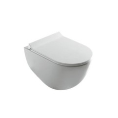 DREAM vaso sospeso senza brida finitura bianco