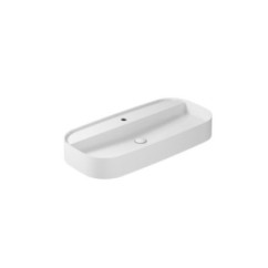 SMARTB Lavabo da appoggio 45x95 finitura bianco