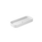 SMARTB Lavabo da appoggio 38x95 finitura bianco mat