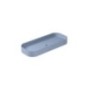 SMARTB Lavabo da appoggio 38x95 finitura ottanio