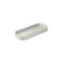 SMARTB Lavabo da appoggio 38x95 finitura sabbia