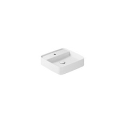 SMARTB Lavabo da appoggio 45x45 finitura bianco mat