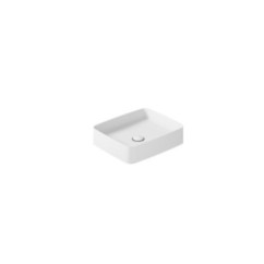 SMARTB Lavabo da appoggio 38x45 finitura bianco mat