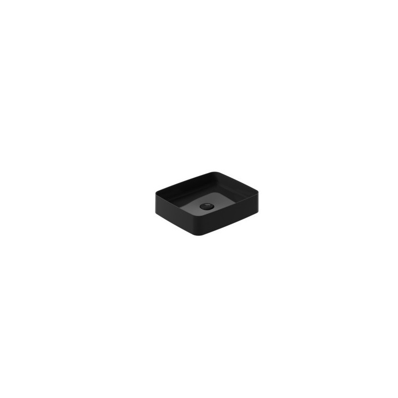 SMARTB Lavabo da appoggio 38x45 finitura nero