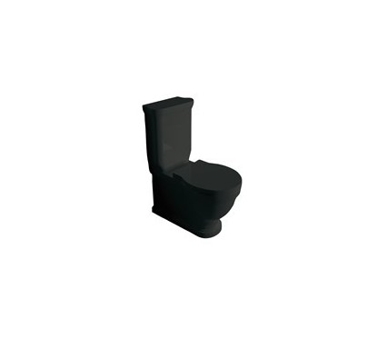 ETHOS vaso monoblocco finitura nero
