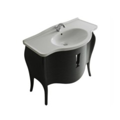 ETHOS mobile bagno a terra 8477 finitura bianco