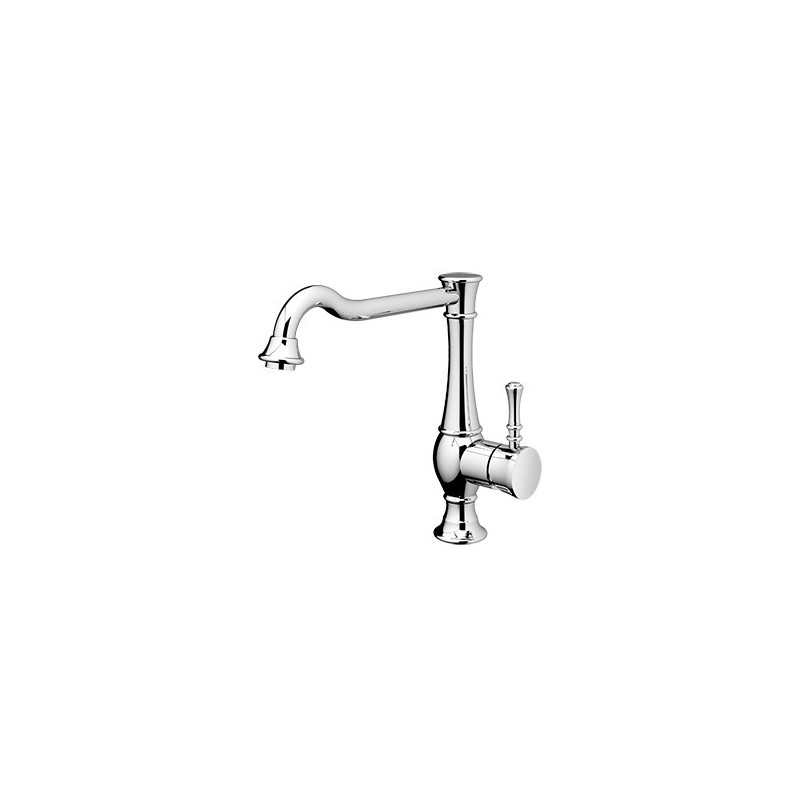 BETTY Miscelatore per lavabo con canna alta finitura vecchio bronzo