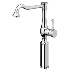 BETTY Miscelatore per lavabo con canna alta e prolunga 200 mm finitura vecchio rame