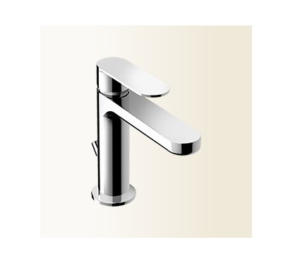MIA Miscelatore per lavabo con scarico finitura nickel spazzolato