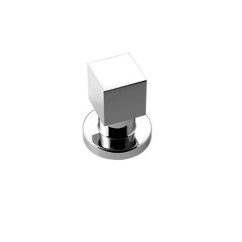 RUBIK Rubinetto arresto incasso 1/2” finitura nickel spazzolato