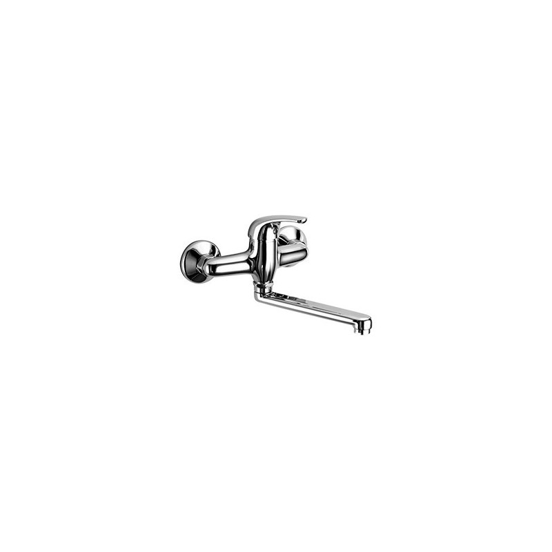 LINEA CUCINA Miscelatore per lavello a parete finitura vecchio bronzo