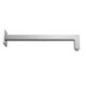 WELLNESS Braccio doccia quadrato in ottone, lunghezza cm 35 finitura cromo