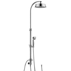 WELLNESS Colonna doccia in ottone retrò finitura oro
