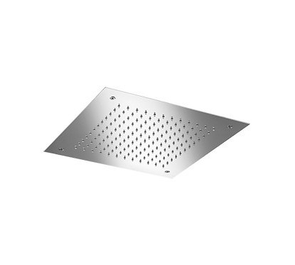 WELLNESS soffione cromoterapia quadrato 380x380 in acciaio inox