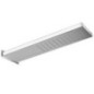 WELLNESS Soffione a parete in acciaio inox