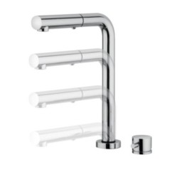 YES monocomando lavello sottofinestra finitura cromo