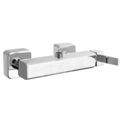 PRETTY Monocomando doccia esterno con attacco superiore finitura cromo