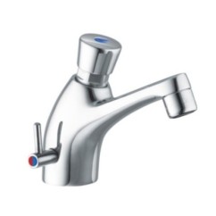 COMMUNITY COMFORT Miscelatore collo cigno temporizzato 1/2" 8-12 secondi finitura cromo