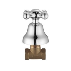 MAREA Rubinetto arresto incasso 1/2" finitura cromo oro
