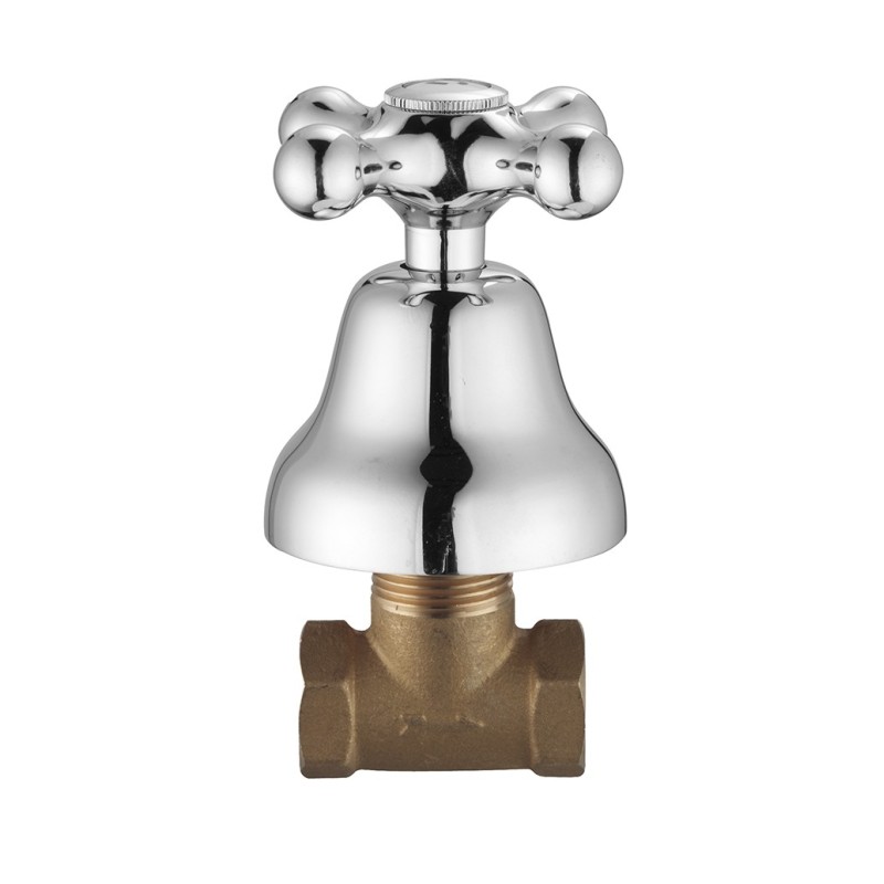 MAREA Rubinetto arresto incasso 1/2" finitura cromo oro