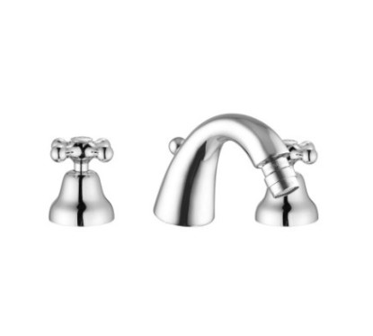 MAREA Batteria bidet con scarico finitura dorato